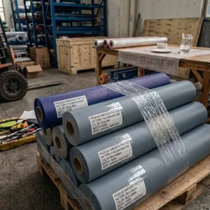 Translucent plastic table cloth rolls with elegant embossed floral and lace patterns, pink and light blue vinyl tablecloth factory supply.