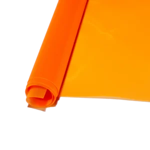 Colored embossing film rolls in blue, ruby red, and green with micro-grained matte texture, anti-scratch embossed PVC film manufacturer